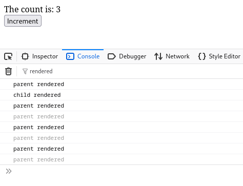 Result after 3 clicks
